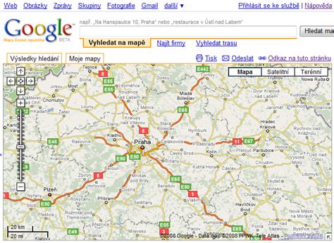 mapy google 2023 cz