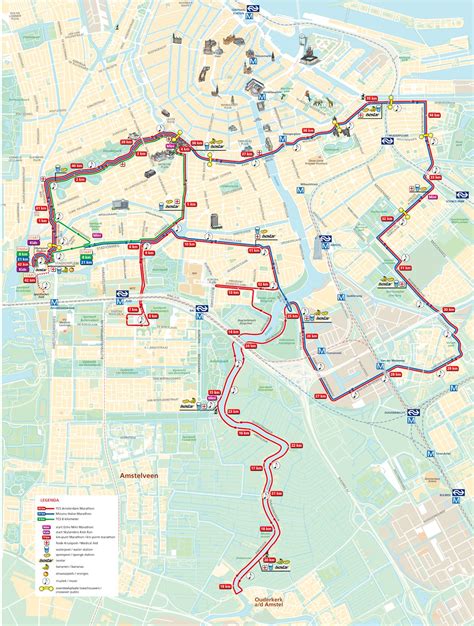 marathon amsterdam 2023 route