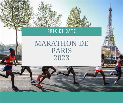 marathon de paris date 2023