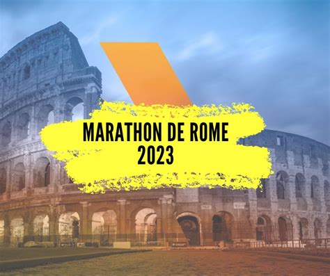 marathon de rome 2023 site officiel