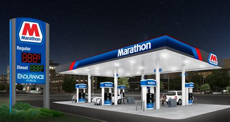 marathon oil gas station