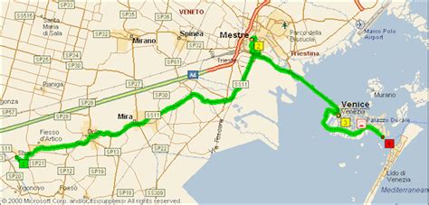 maratona di venezia percorso