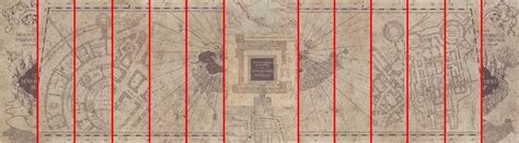 Marauders Map Printable Running Pdf