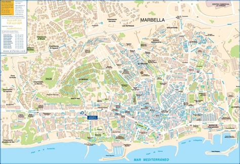 Map Of Spain Marbella Map of Spain Andalucia