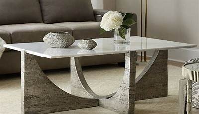 Marble Coffee Table Decor Ideas