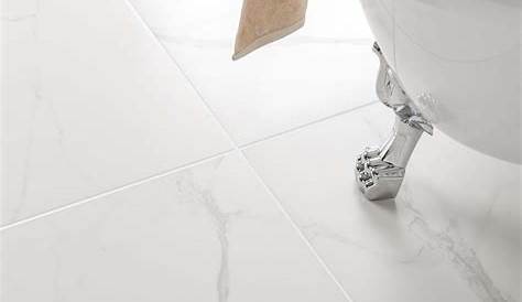 Hexagon Carrara Marble Effect Wall & Floor Tile 17.5x20cm in 2020