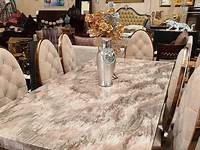 Buy Elegant Marble Top 8Seater Dining Table Online