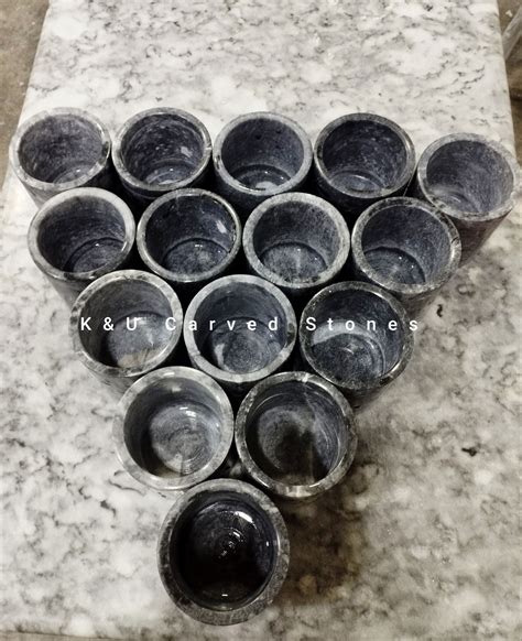 Marble Candle Jars Bulk