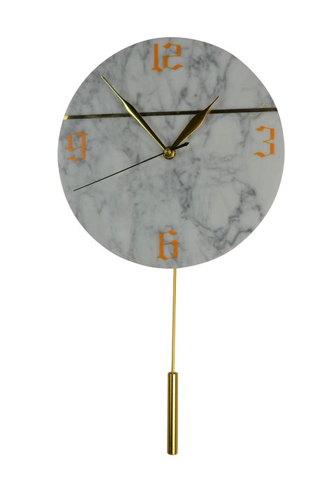 Marble Face Wall Clock