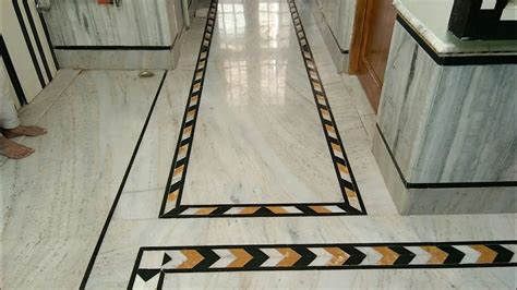 Marble Floor Design Border