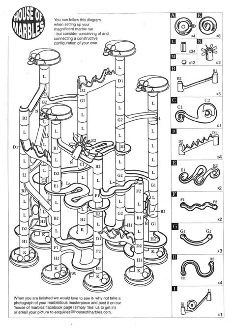 Marble Run Magic Toys Instructions