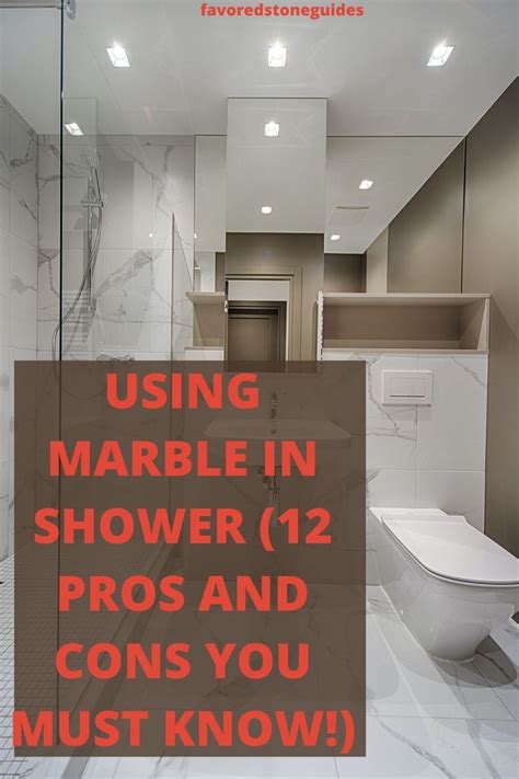 Marble Shower Floor Pros Cons