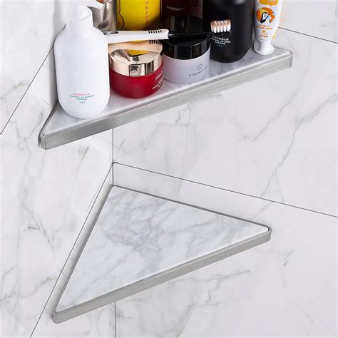 Marble Shower Shelves