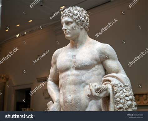 marble statue of a youthful herodotus