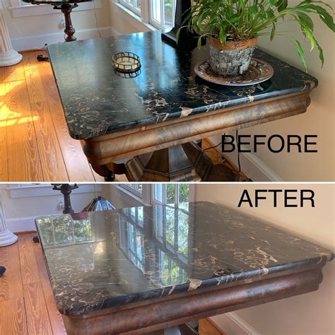 Marble Table Top Restoration