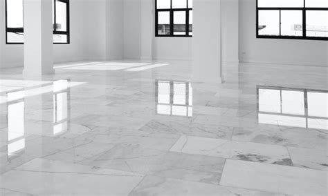 marble tile flooring