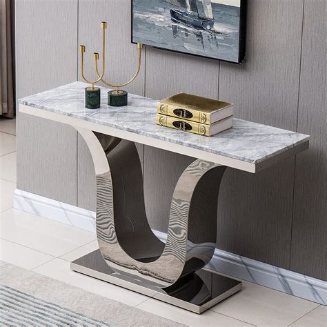 Marble Top Console Table Marble