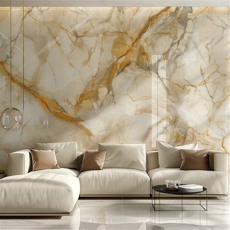 Marble Wall Panel Gold