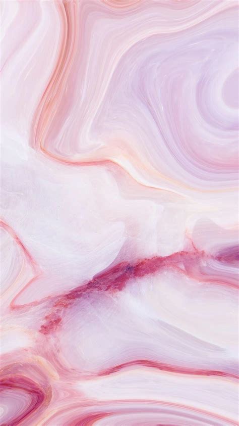 Marble Wallpaper With Pink