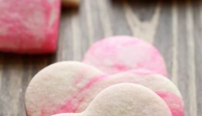 Marbled Valentine Sugar Cookies
