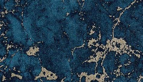 Papier peint intissé MARBRE IMPERIAL coloris bleu marine