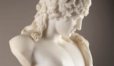 Sculpture en marbre de Carrare XIXe siècle N.29186