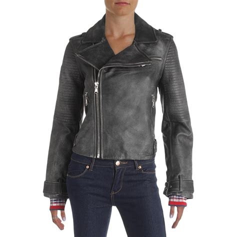marc jacobs leather motorcycle jacket