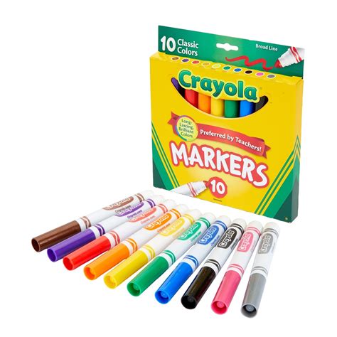 marcadores crayola gruesos