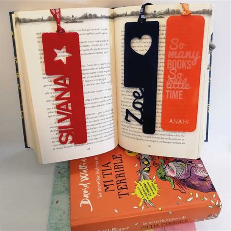 marcadores de libros personalizados