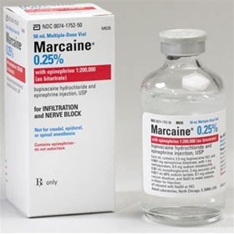 marcaine brand name or generic