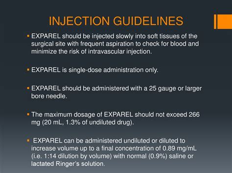 marcaine dosage and administration guidelines