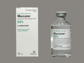 marcaine side effects injection