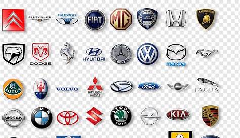 Cars Logo Brands Transparent Free PNG Clip Art | PNG Play