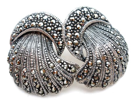marcasite jewelry earrings