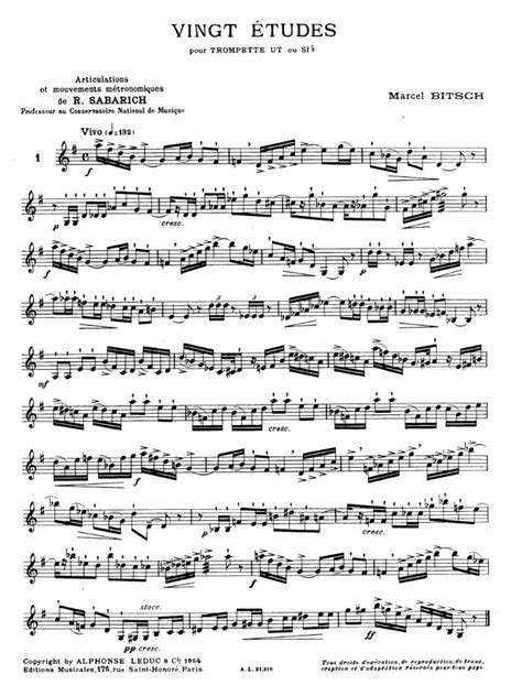 Marcel Bitsch Flute Etudes Pdf