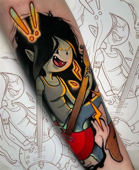 Cool Marceline Tattoo Design References