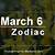 march 6 zodiac sign