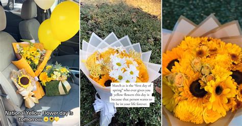 march 21 yellow flower day meaning