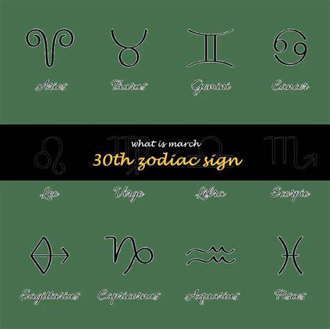 March 30th Star Sign 30 Birthday Horoscope Personality