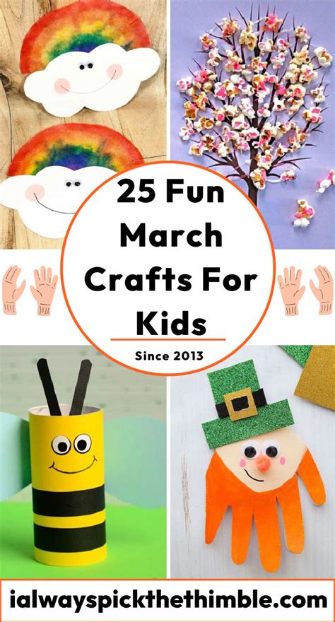 March Projects For Toddlers Printable