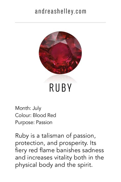 March Ruby Color