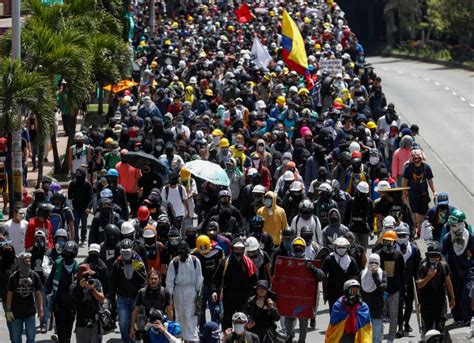 marchas hoy colombia