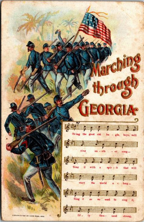 marching through georgia civil war song
