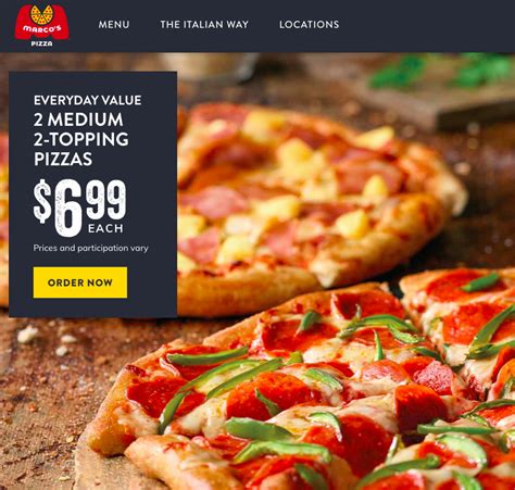 marco's pizza deals and specials