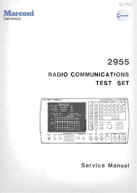 marconi 2955 manual