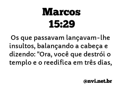 marcos 15 nvi