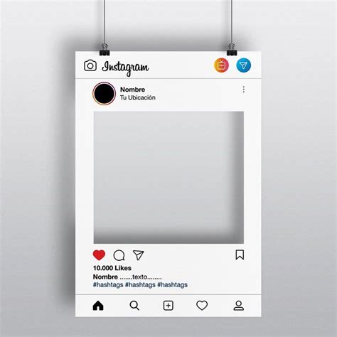 marcos para fotos instagram