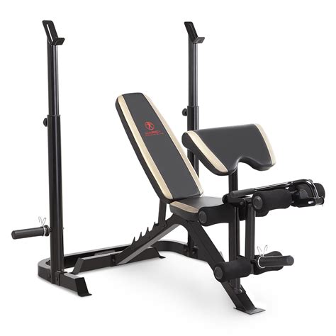 Transform Your Workout Routine with Marcy Diamond Adjustable Olympic Weight Bench MD-879 - Perfect for Any Fitness Enthusiast!