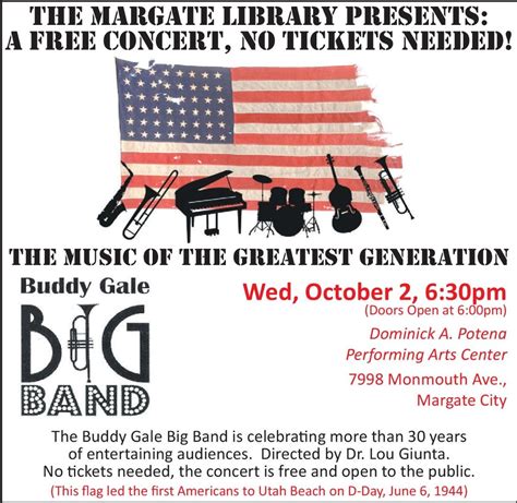 margate library concerts