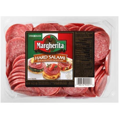 margherita hard salami snack size